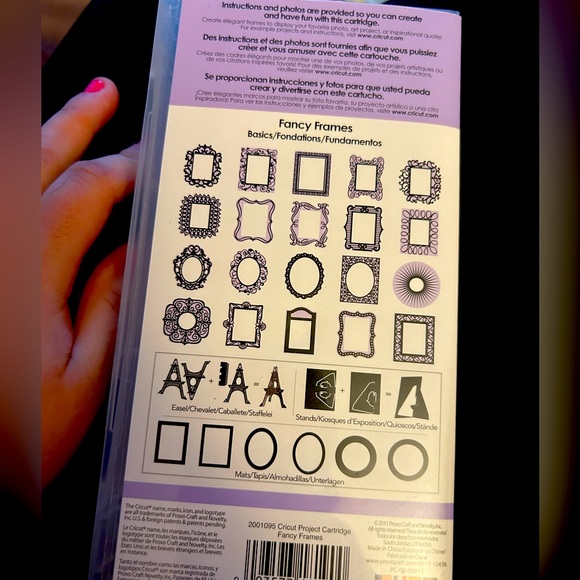 Cricut project cartidge! - Picture 2 of 3